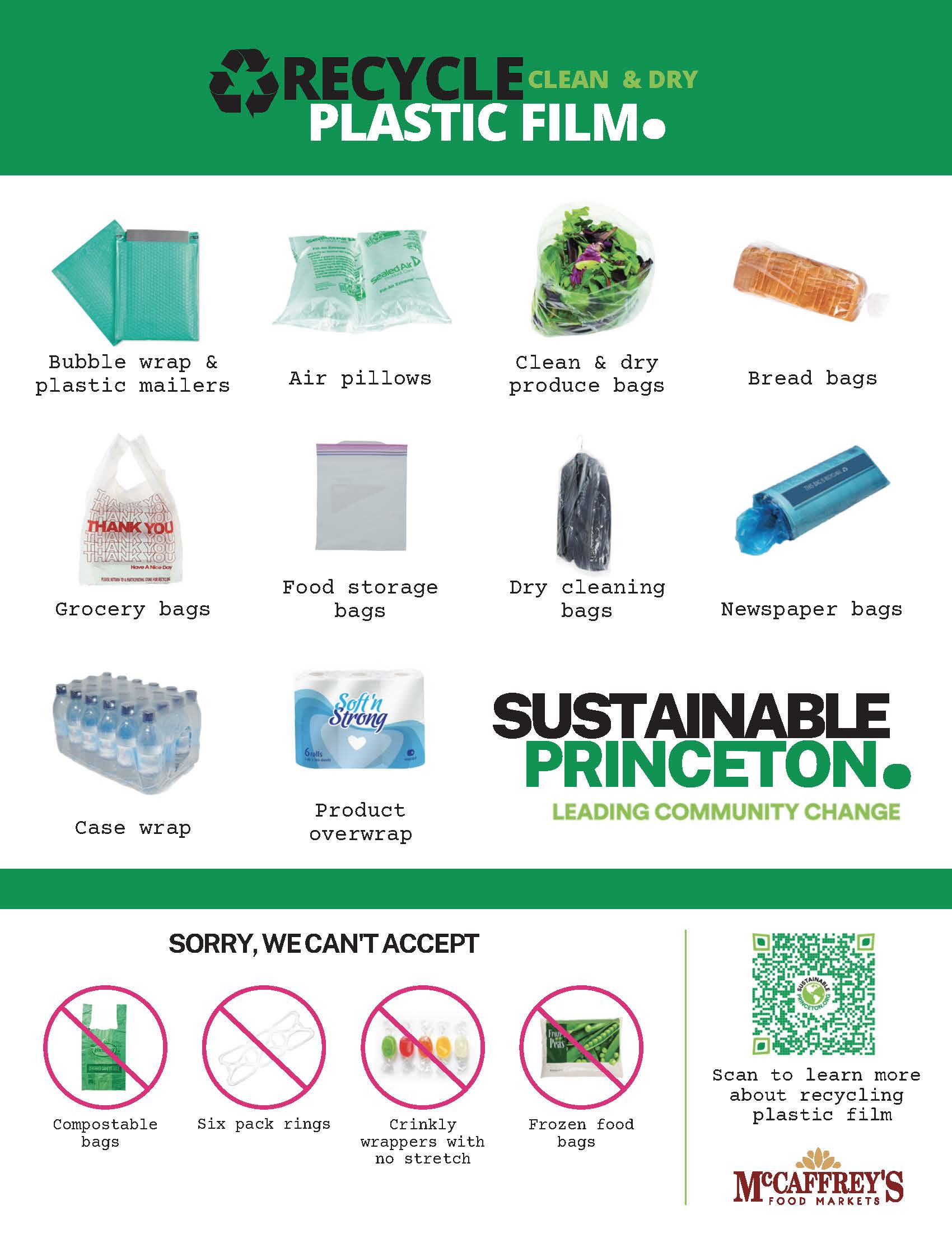 Plastic Film Recycling F.A.Q. Sustainable Princeton