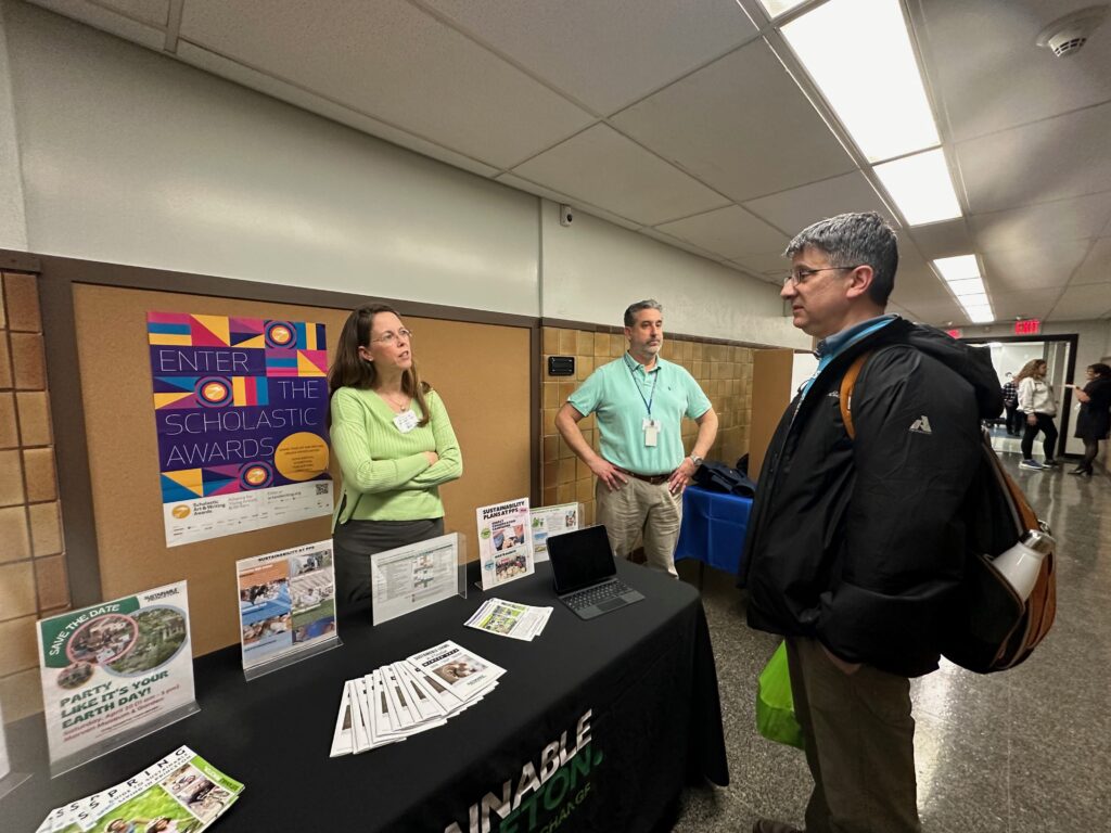 jenny tabling school event