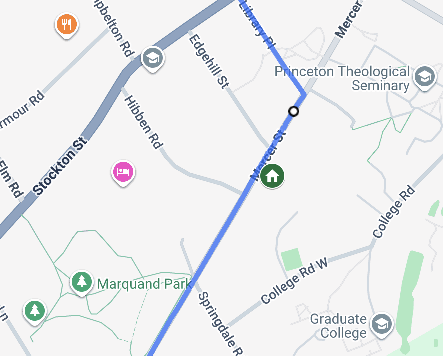 Einstein's house map