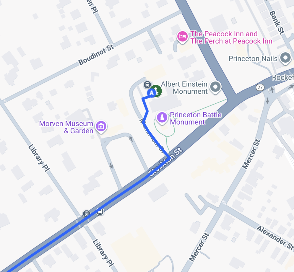 monument hall map