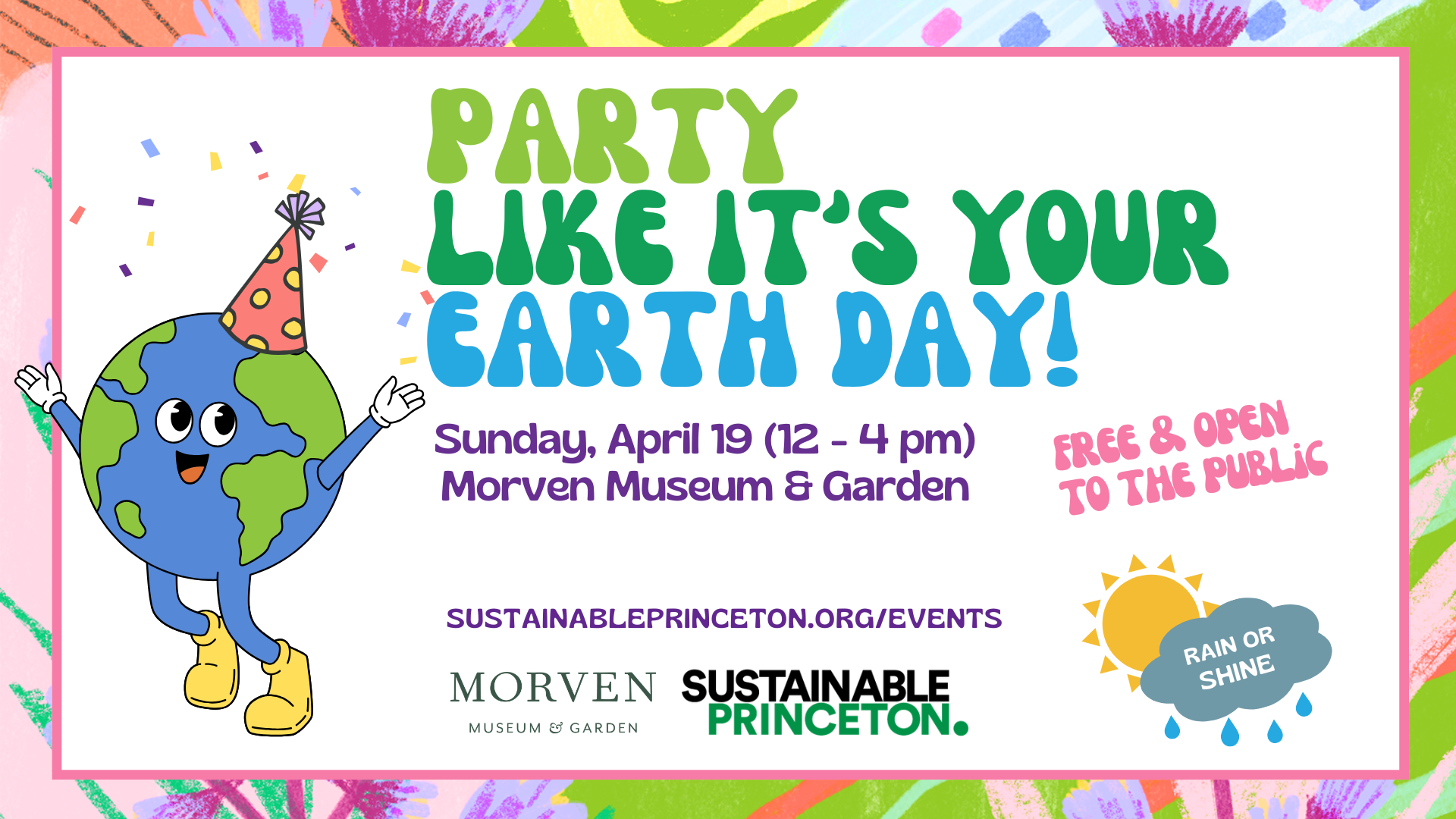 Earth Day Celebration 2026 event banner