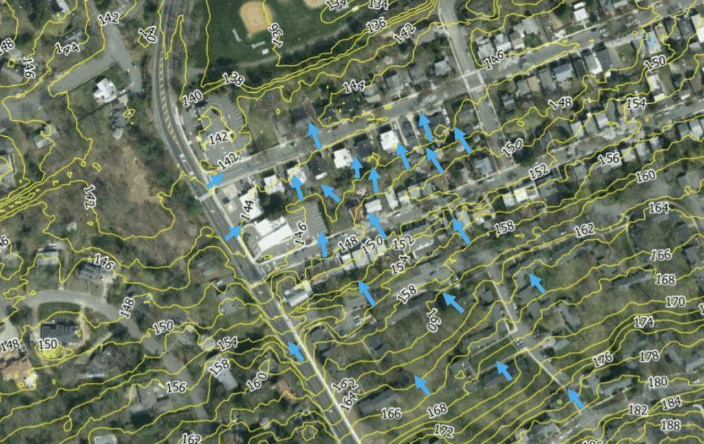 WJN topographical map