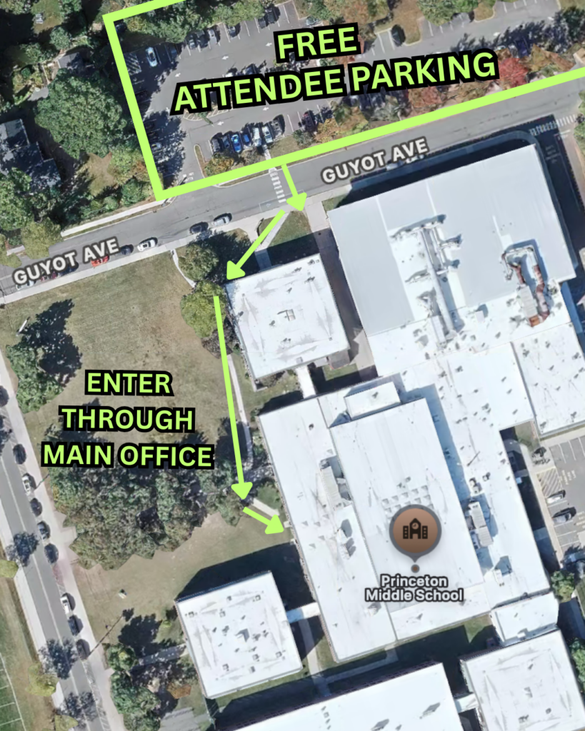 expo attendee parking map